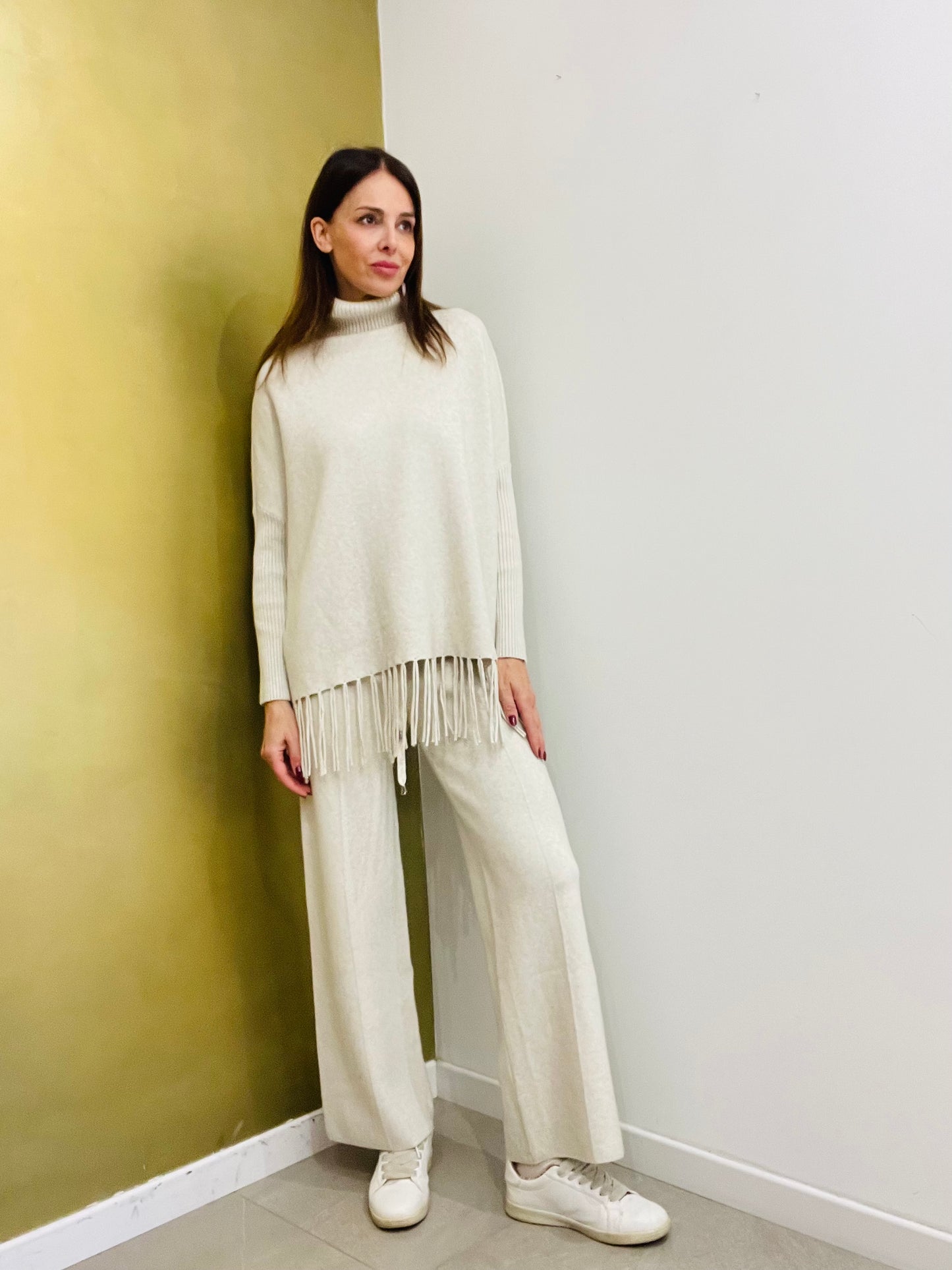 PANTALONE TUTA  IN MAGLIA