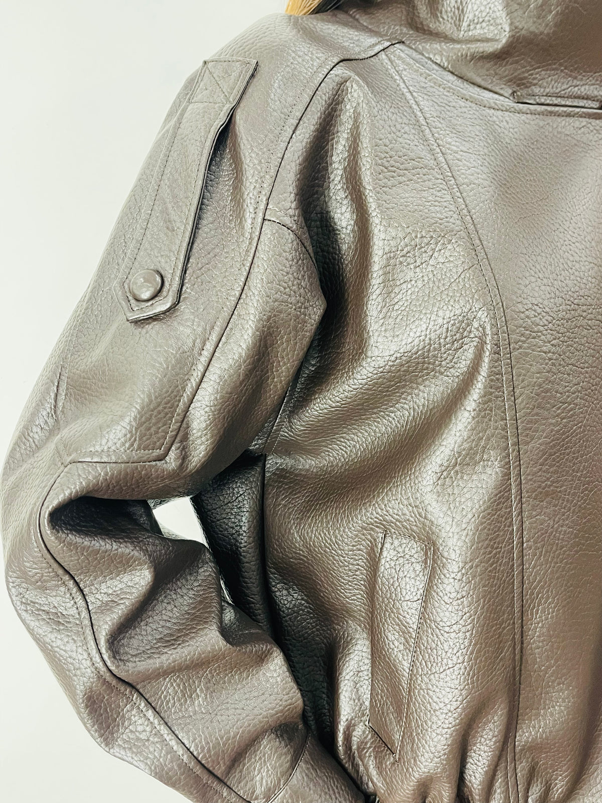 BOMBER ECO PELLE