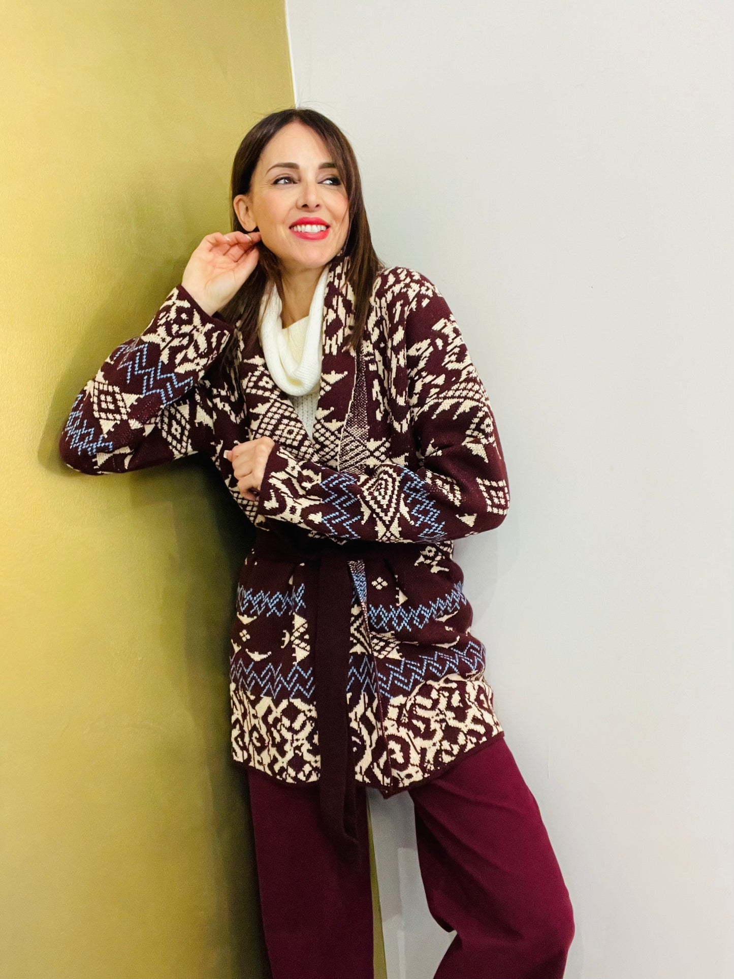 CARDIGAN LUNGO FANTASIA