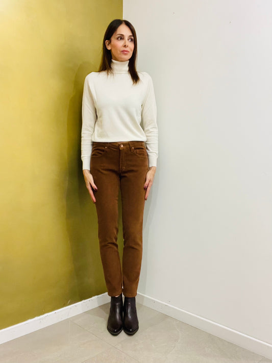 PANTALONE VELLUTINO SKINNY