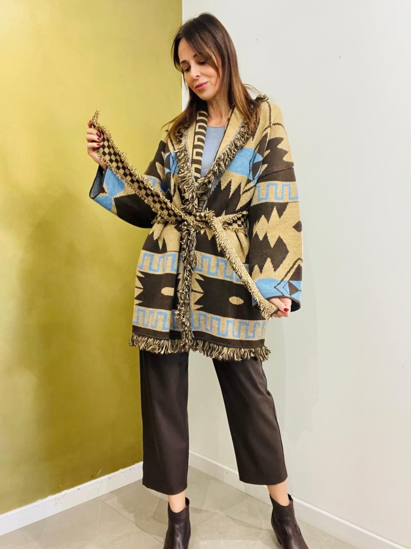 CARDIGAN ALANUI TENSIONE IN
