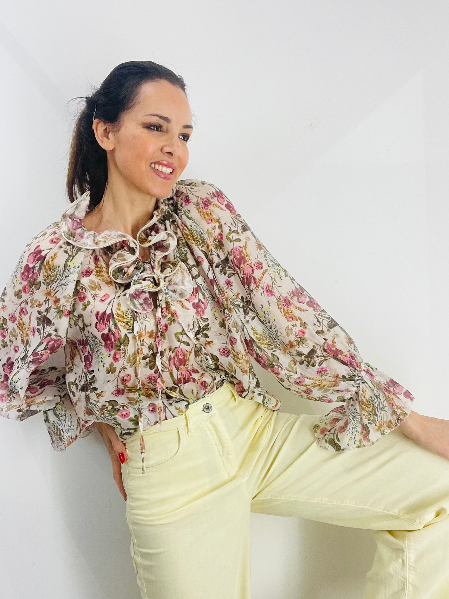 BLUSA FLOREALE DIXIE