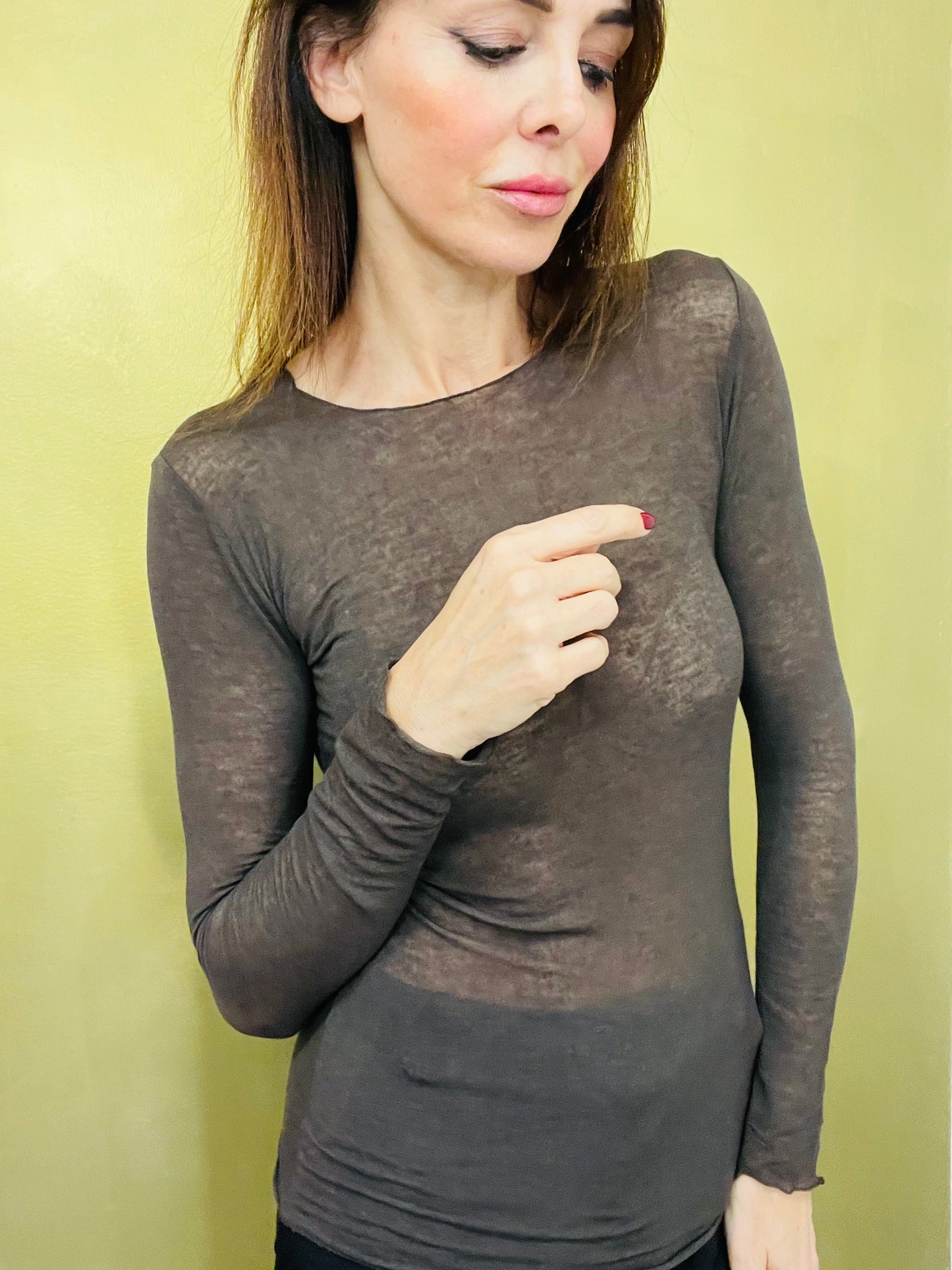 MAGLIA CON CASHMERE