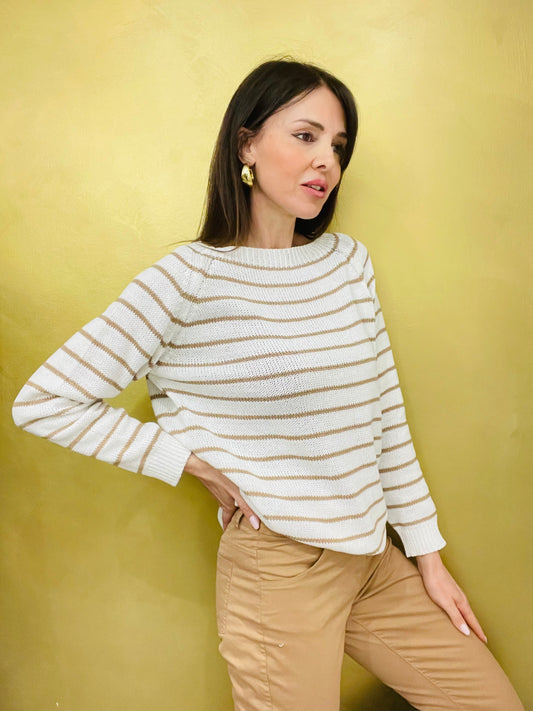 MAGLIA BARCHETTA RIGHE