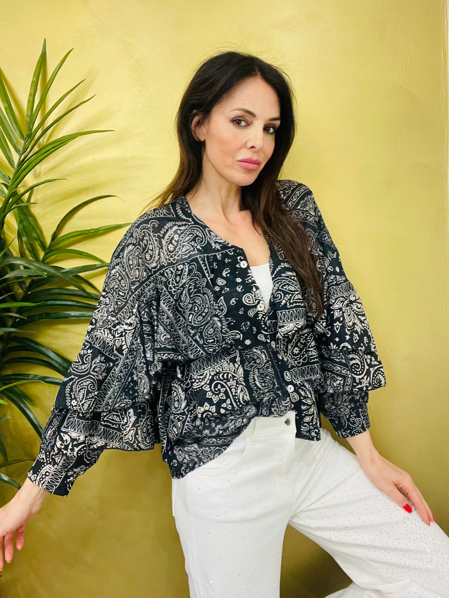 CAMICIA FANTASIA BANDANA
