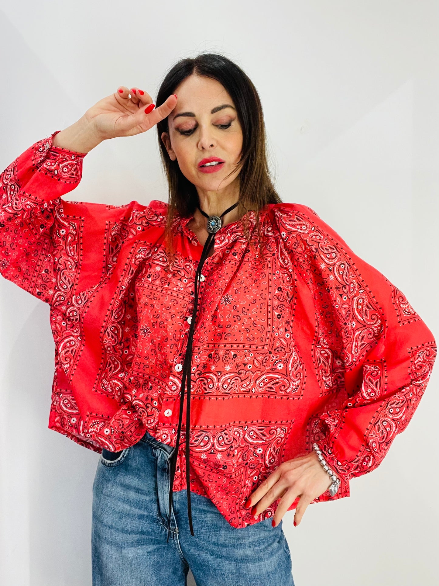 CAMICIA BANDANA