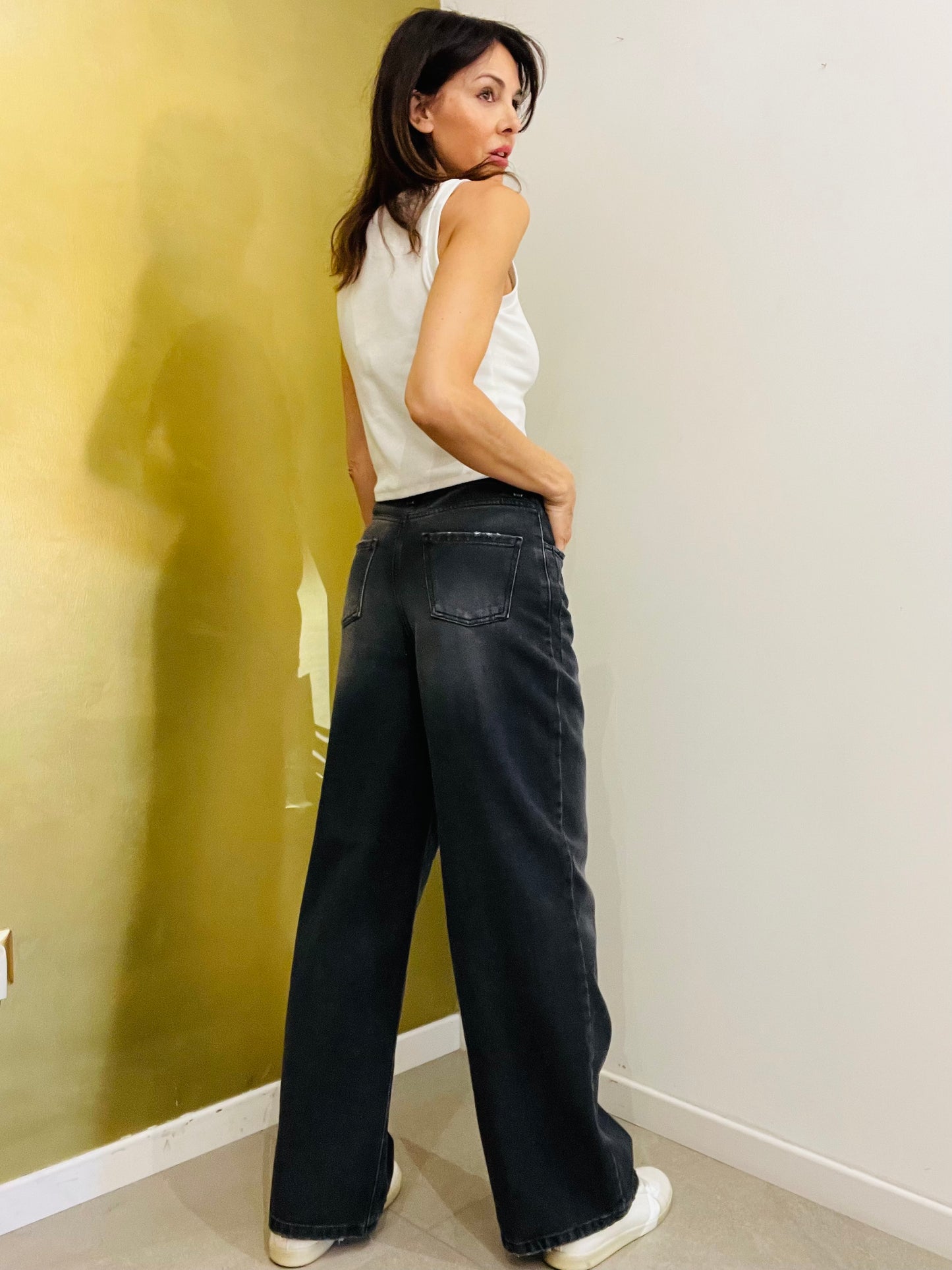 JEANS NERO RELAX FIT