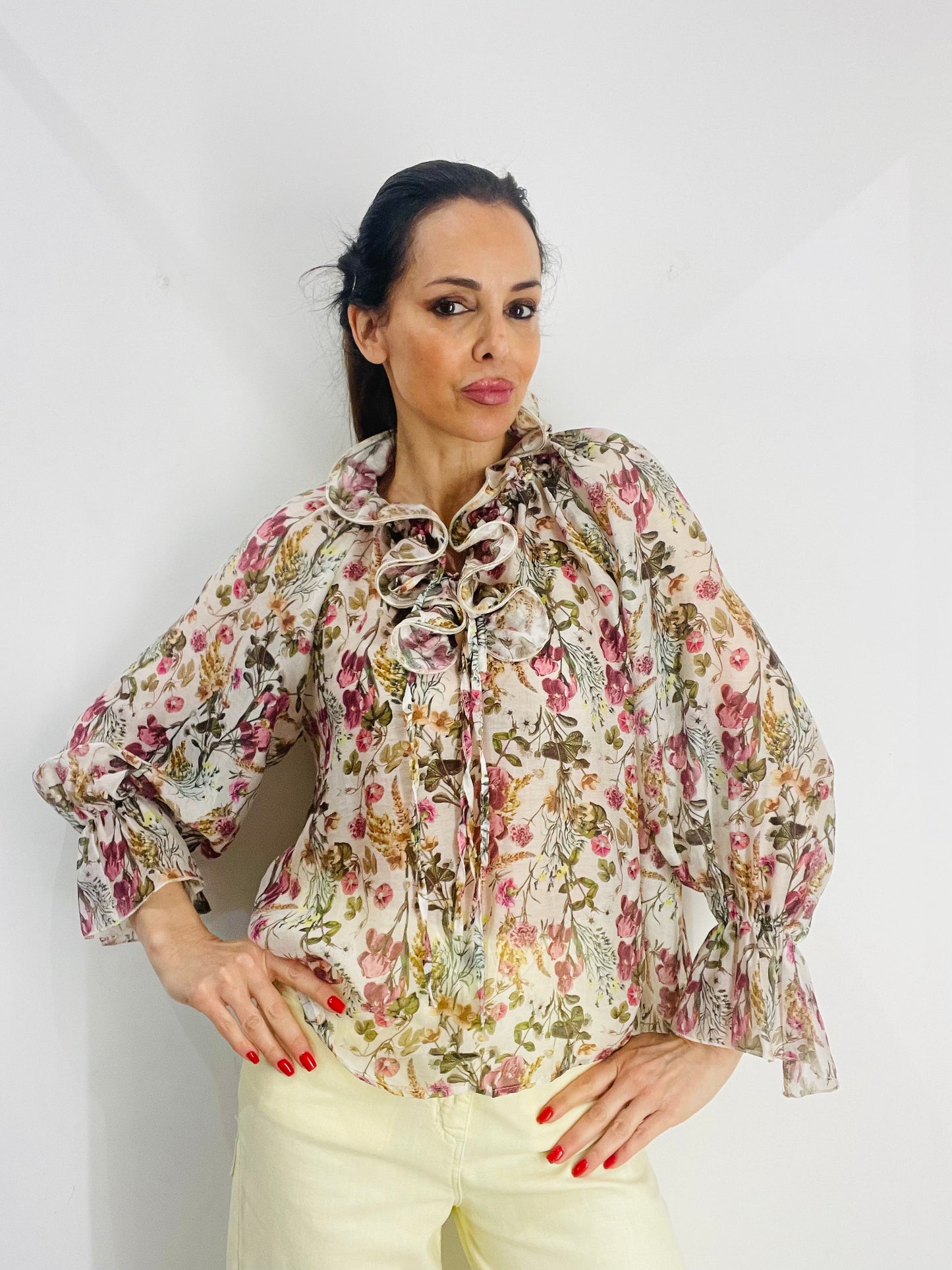 BLUSA FLOREALE DIXIE