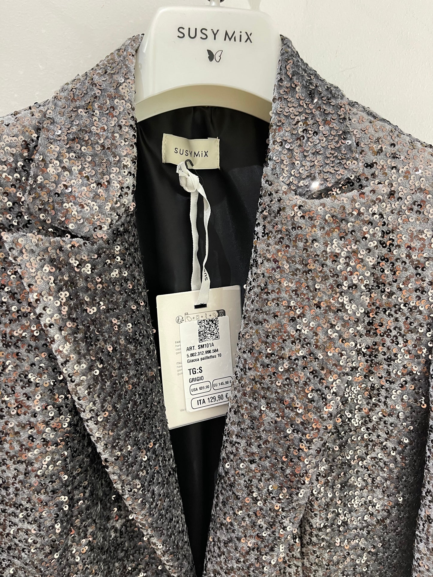 GIACCA PAILLETTES