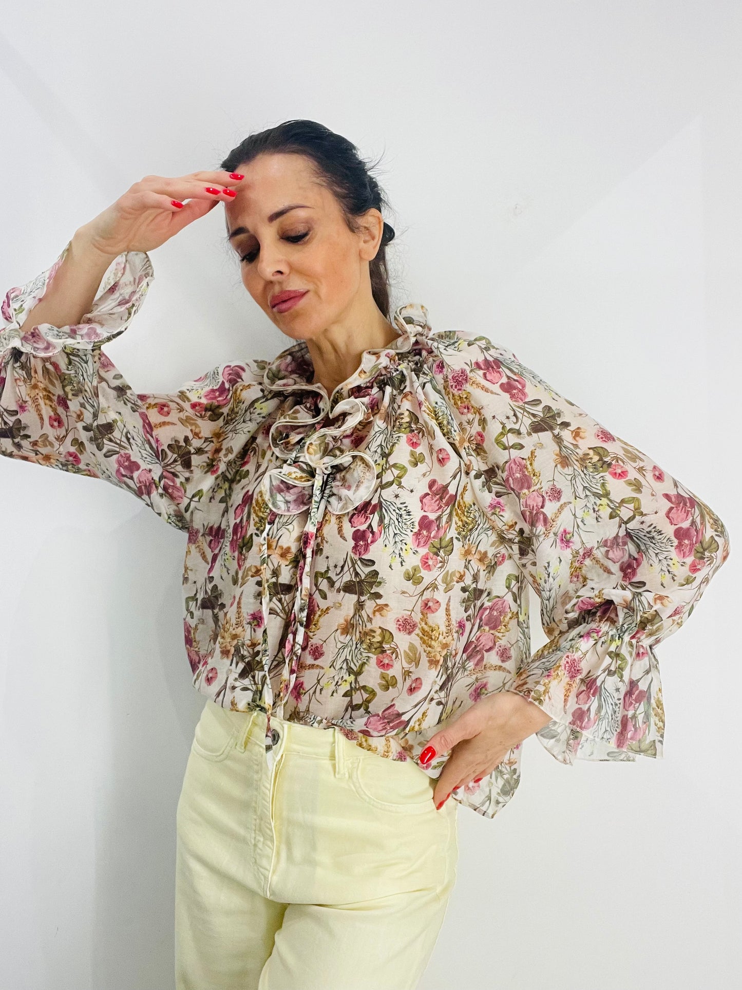 BLUSA FLOREALE DIXIE