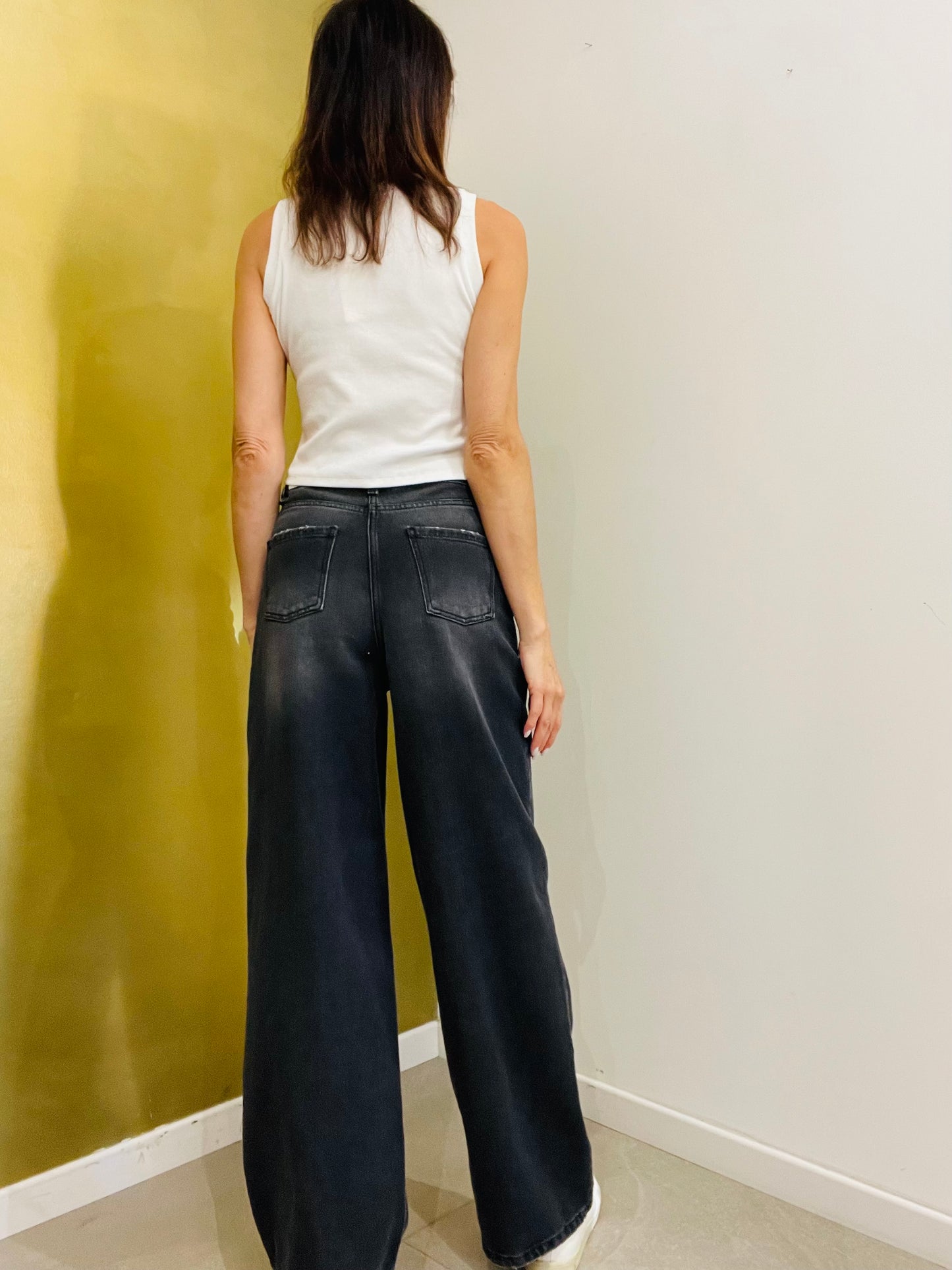 JEANS NERO RELAX FIT