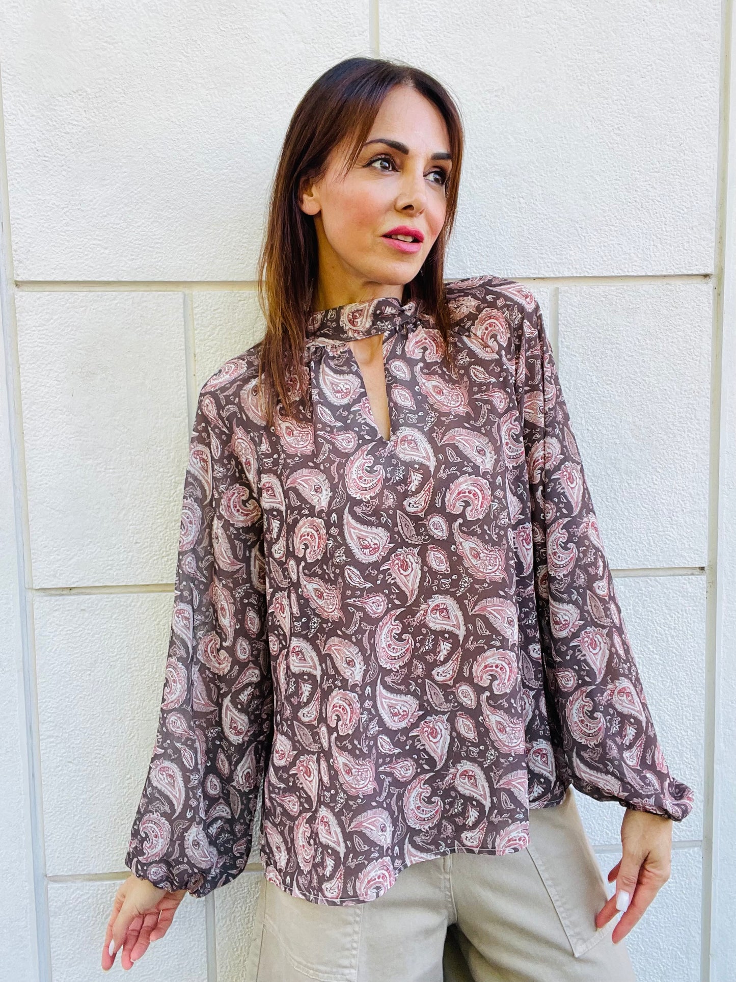 CAMICIA FANTASIA CACHEMIRE