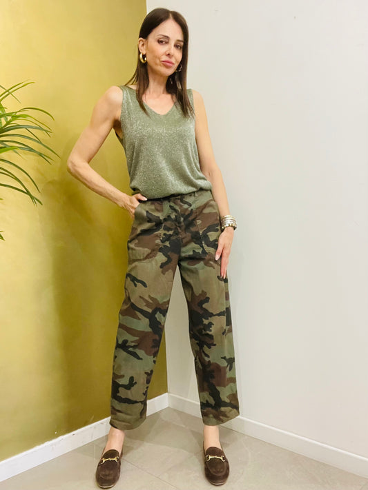 PANTALONE MILITARE