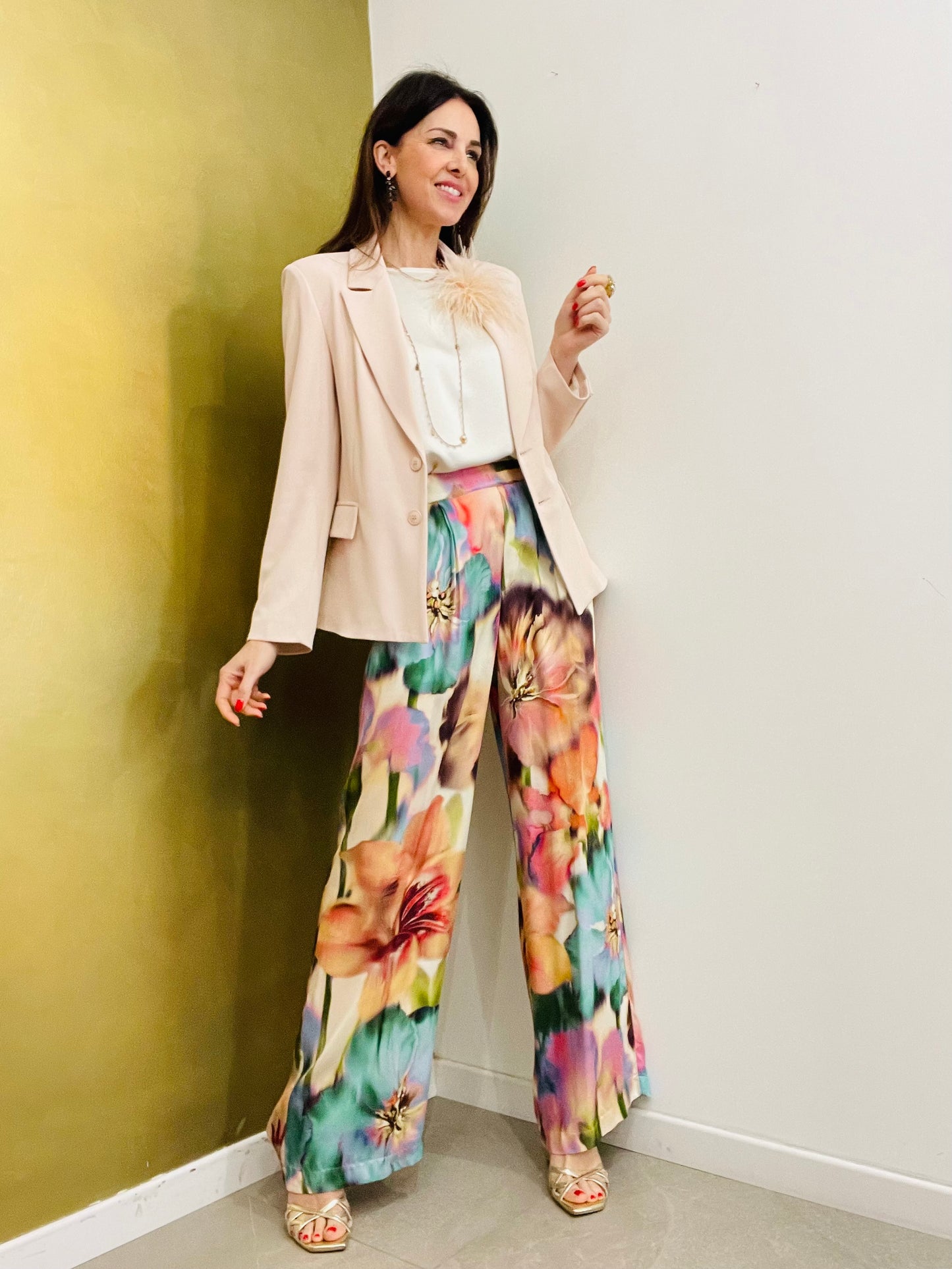 PANTALONE FANTASIA PALAZZO DIXIE