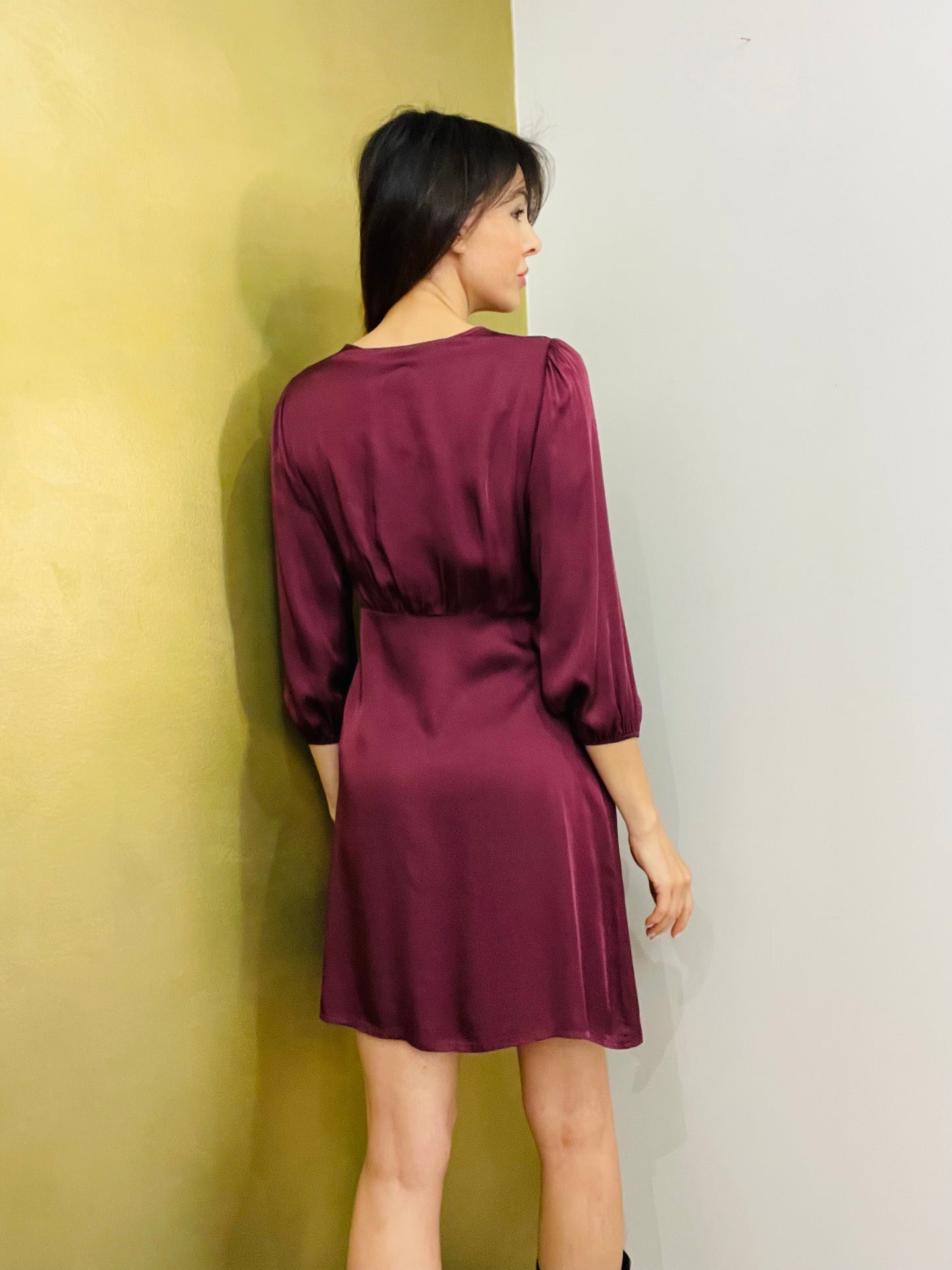 ABITO INCROCIO SATIN