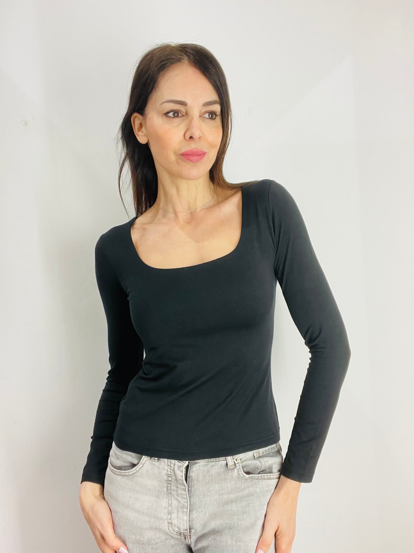MAGLIA SCOLLO QUADRO