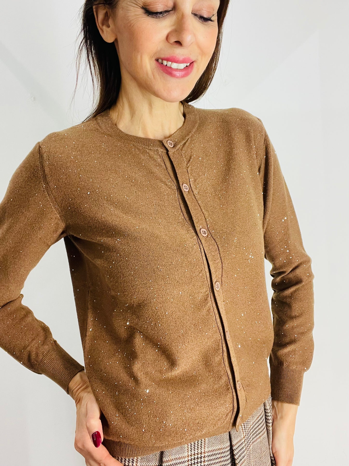 CARDIGAN MICROPAILLETTES
