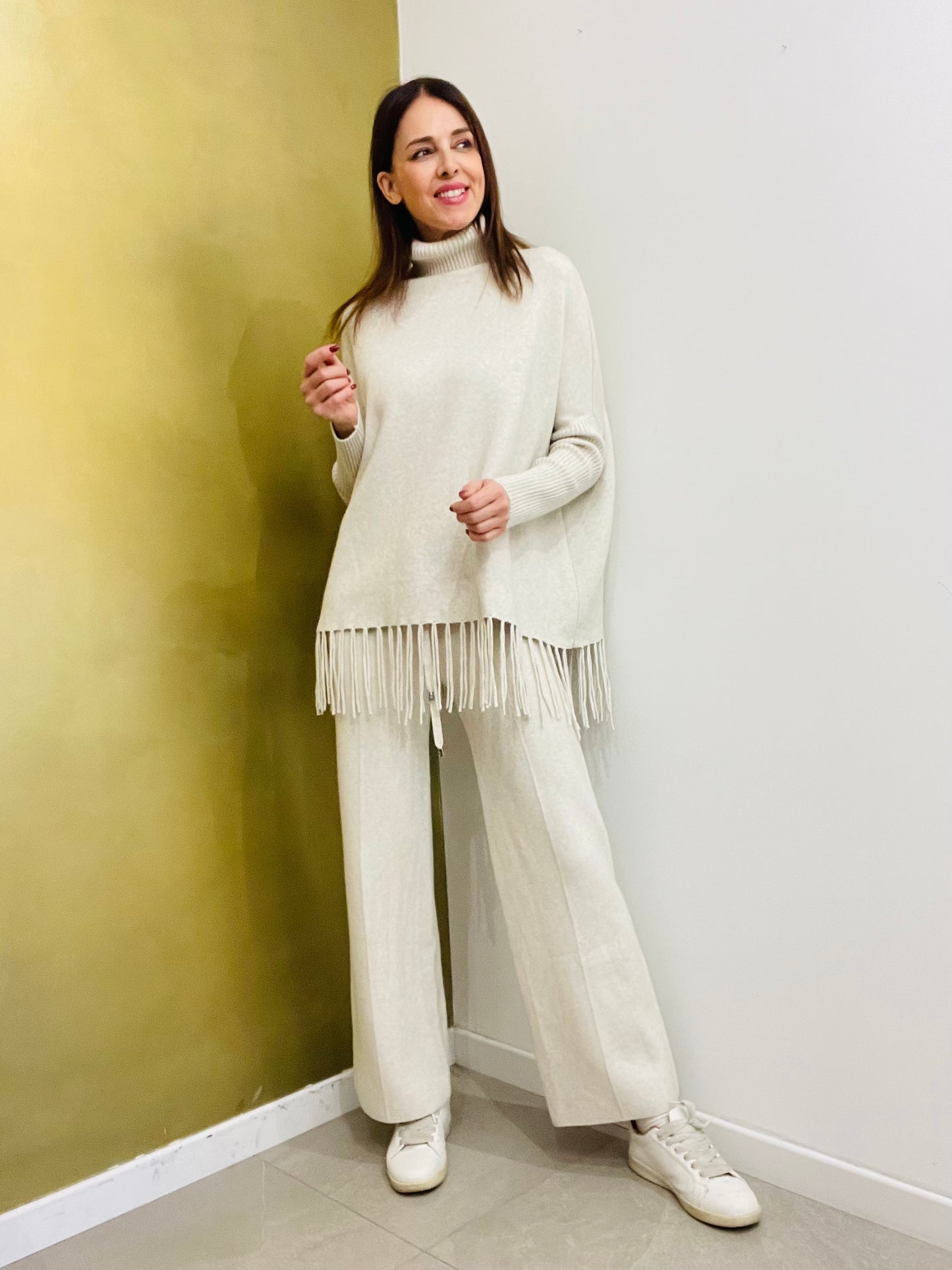 PANTALONE TUTA  IN MAGLIA