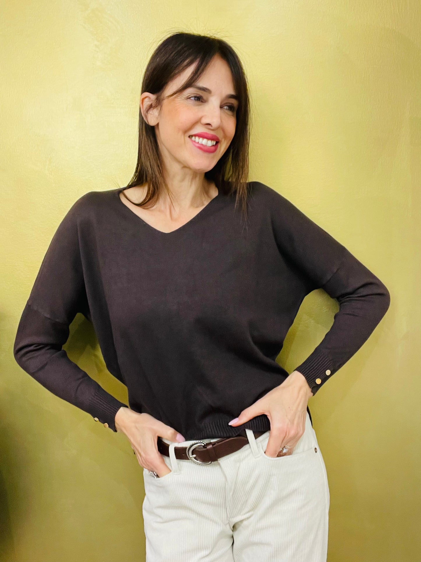 MAGLIA SCOLLO V YOU DECIDE