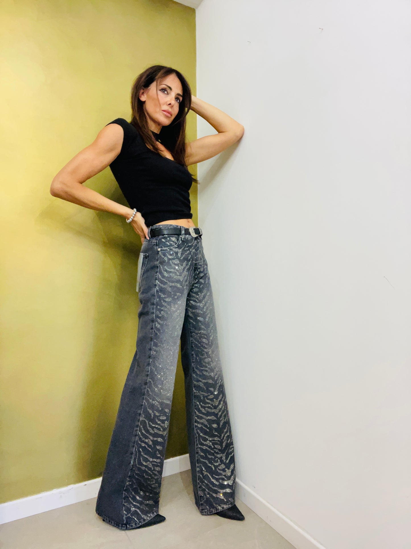 JEANS STRASS DIXIE