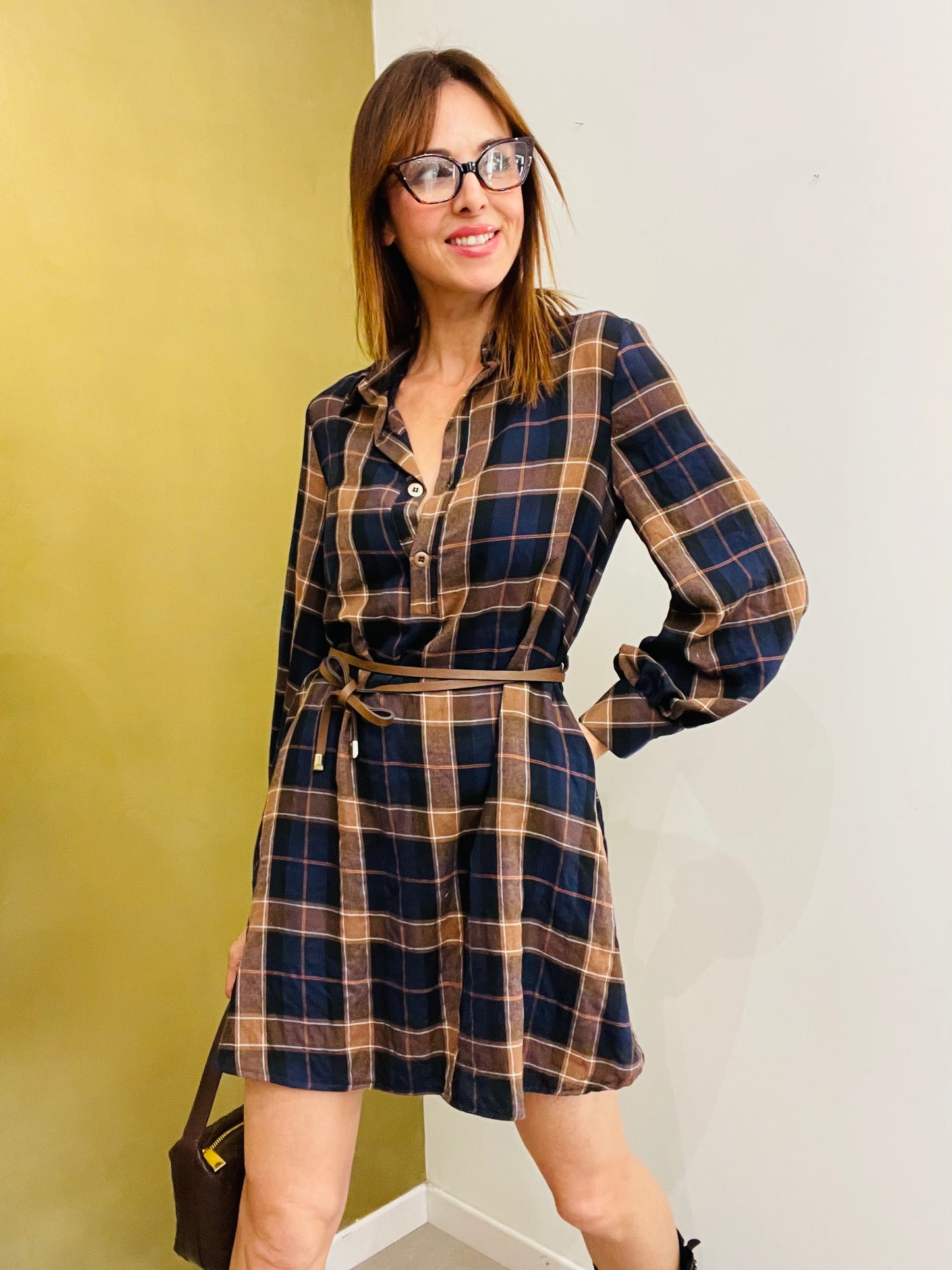 ABITO CAMICIA QUADRI