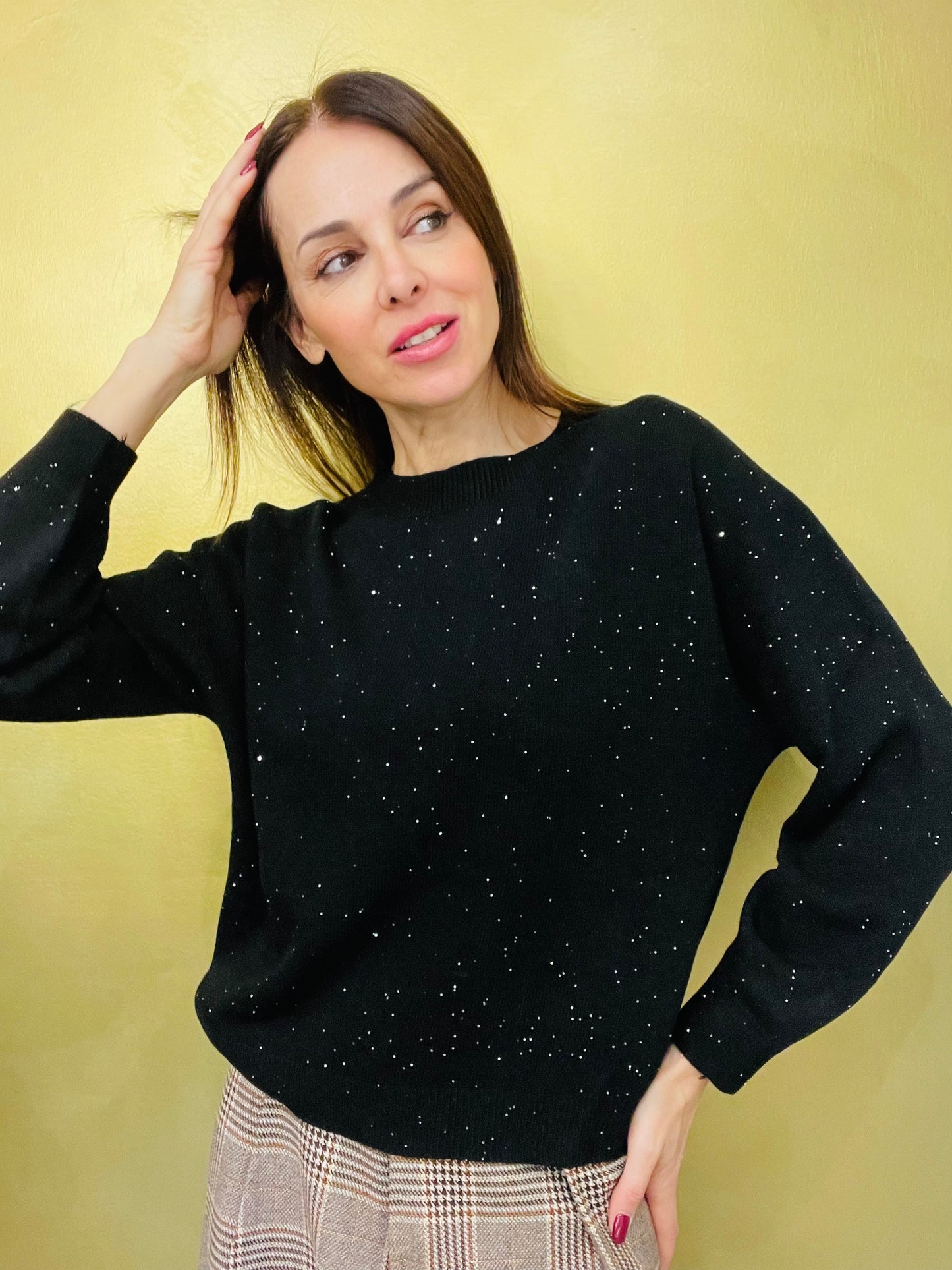 MAGLIA MICROPAILLETTES