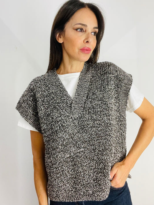 GILET IN MAGLIA