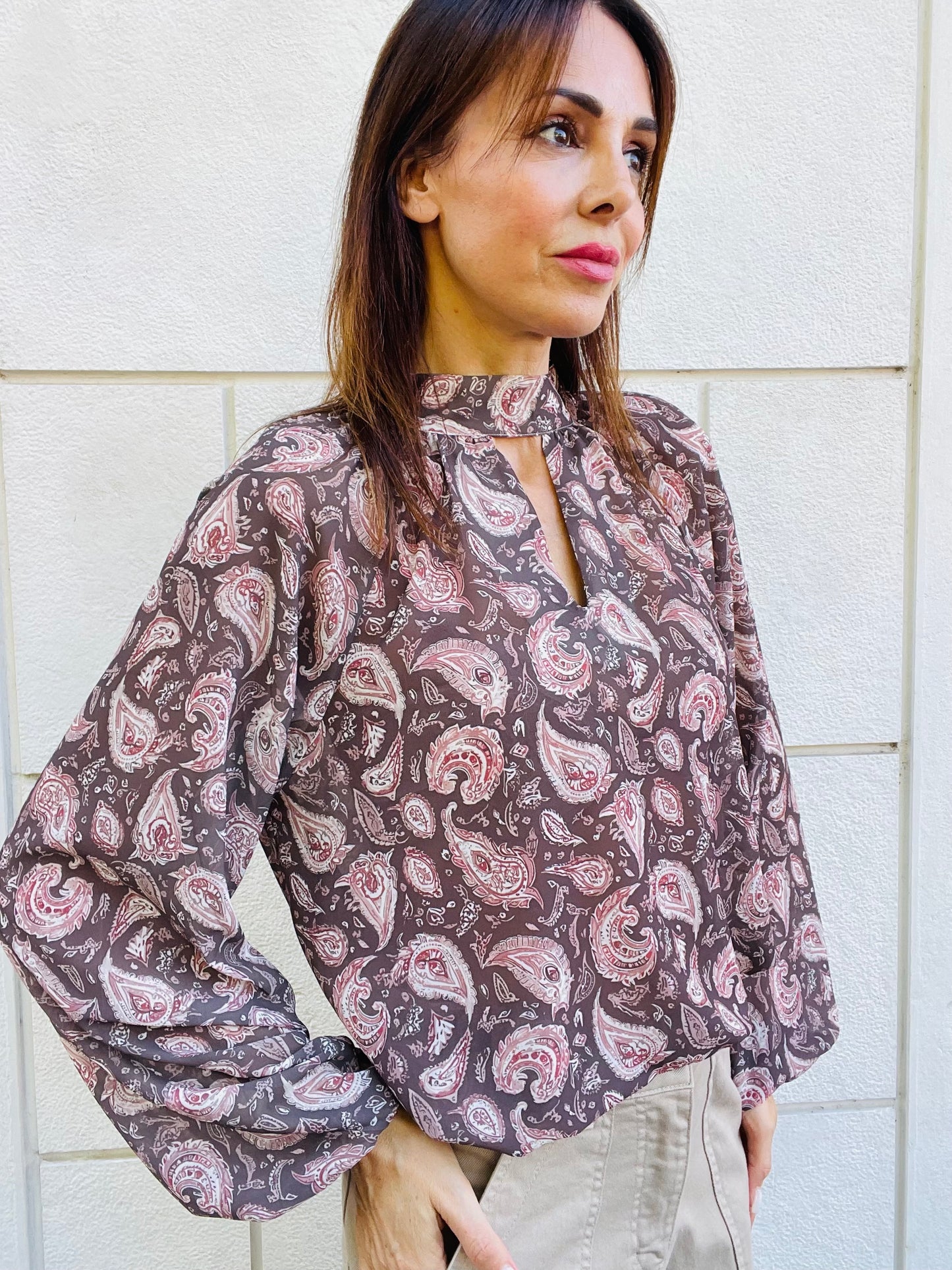 CAMICIA FANTASIA CACHEMIRE
