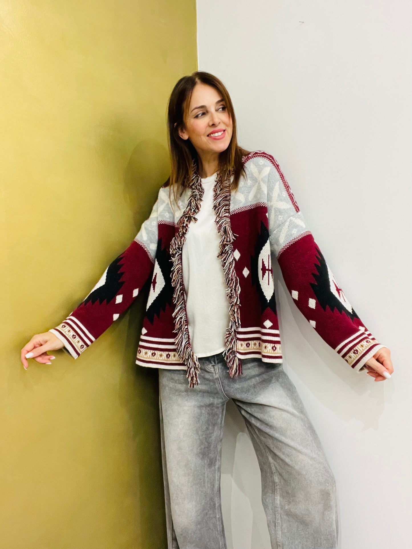 CARDIGAN ALANUI CORTO