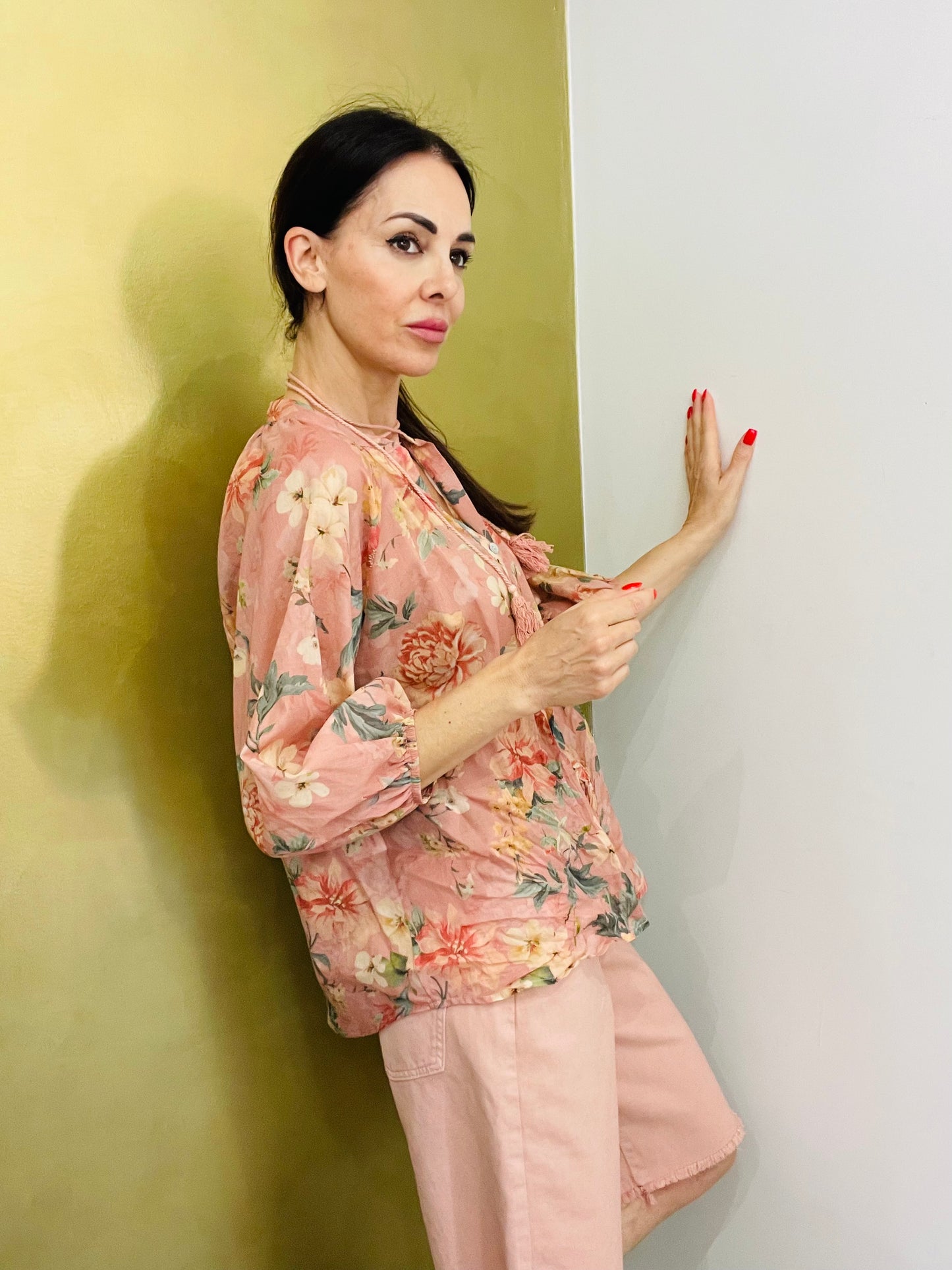 CAMICIA FANTASIA TENSIONE IN