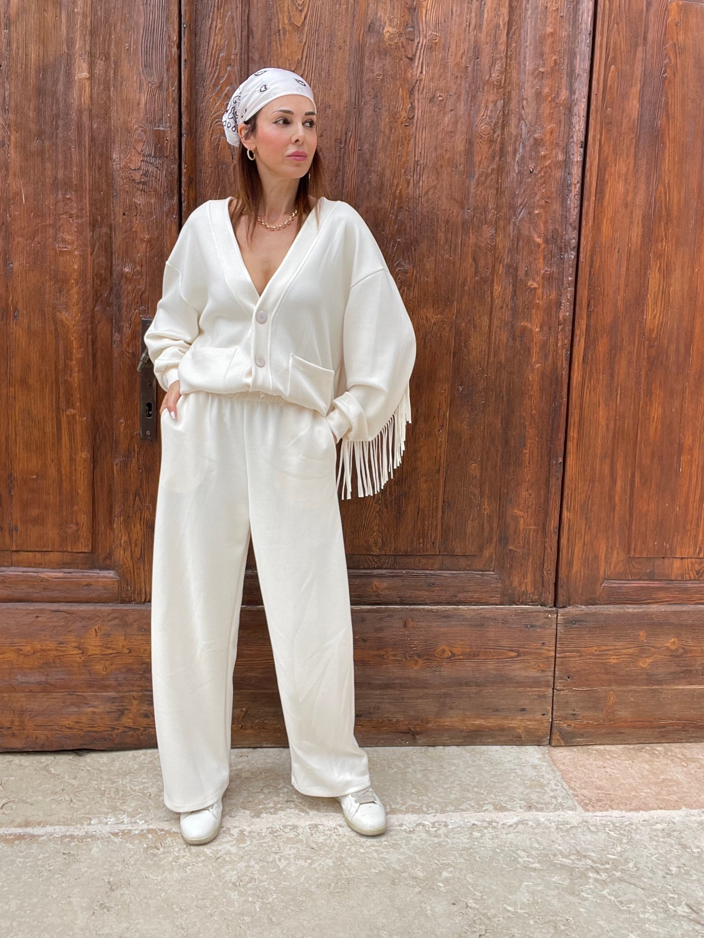 CARDIGAN TUTA FRANGE
