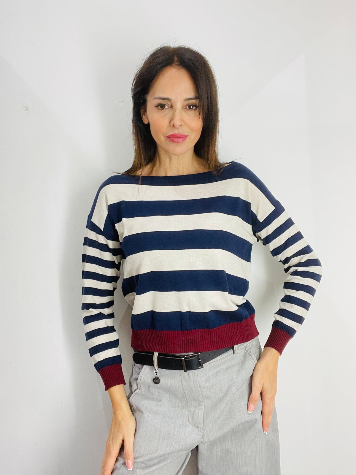 MAGLIA RIGATA