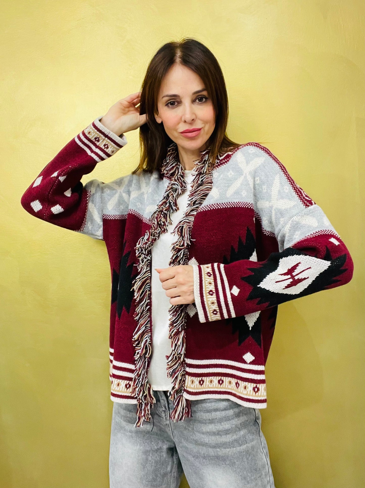 CARDIGAN ALANUI CORTO
