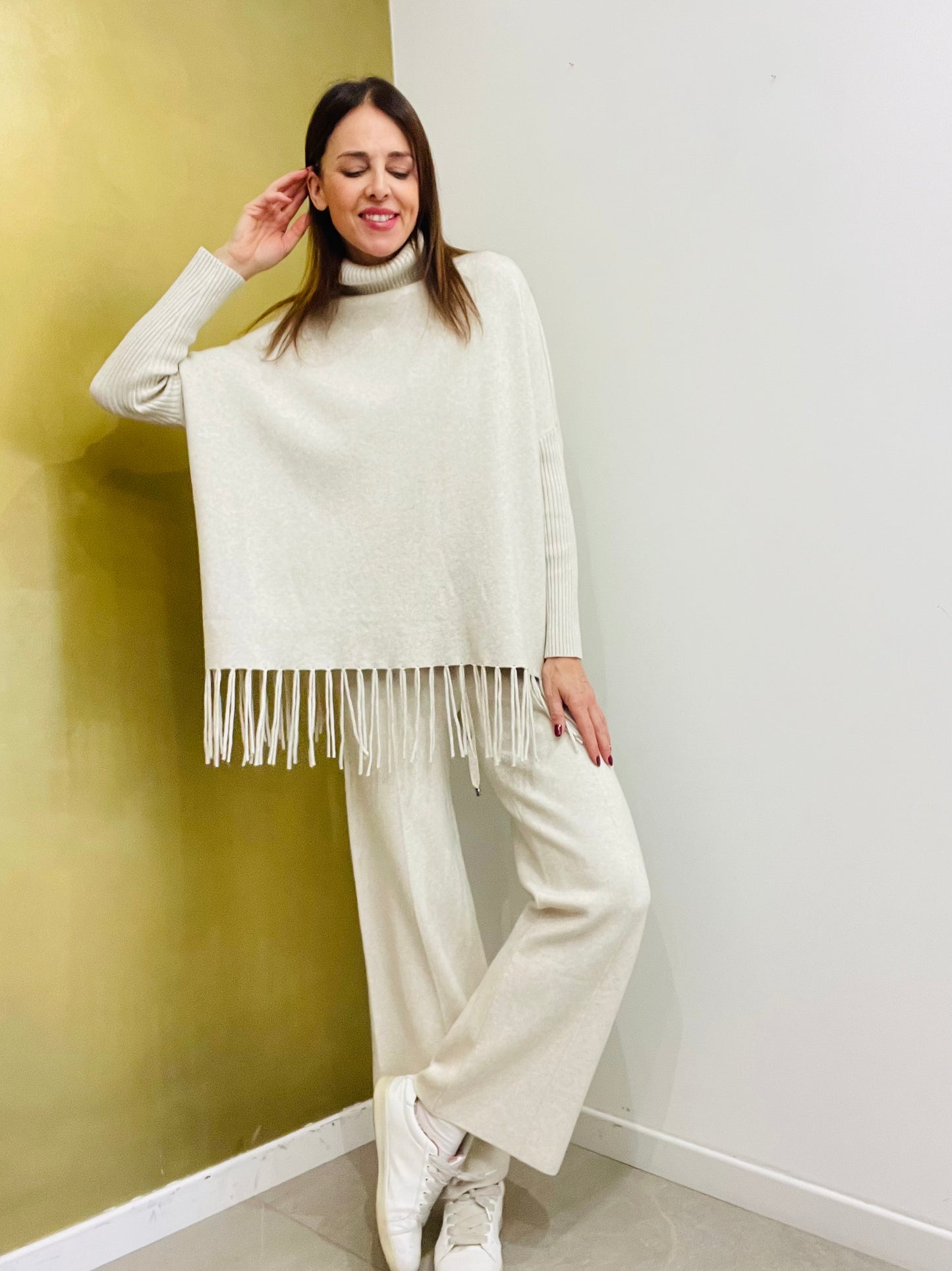 PANTALONE TUTA  IN MAGLIA