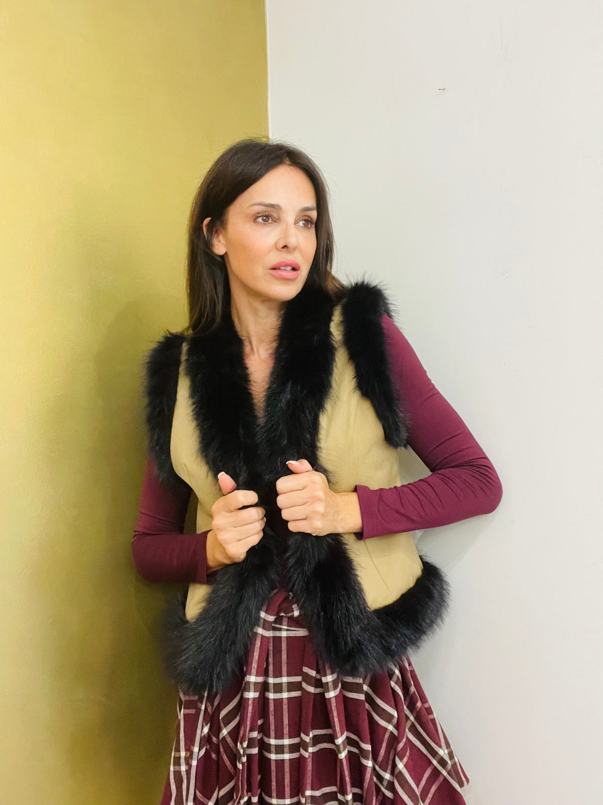 GILET ECO PELLICCIA