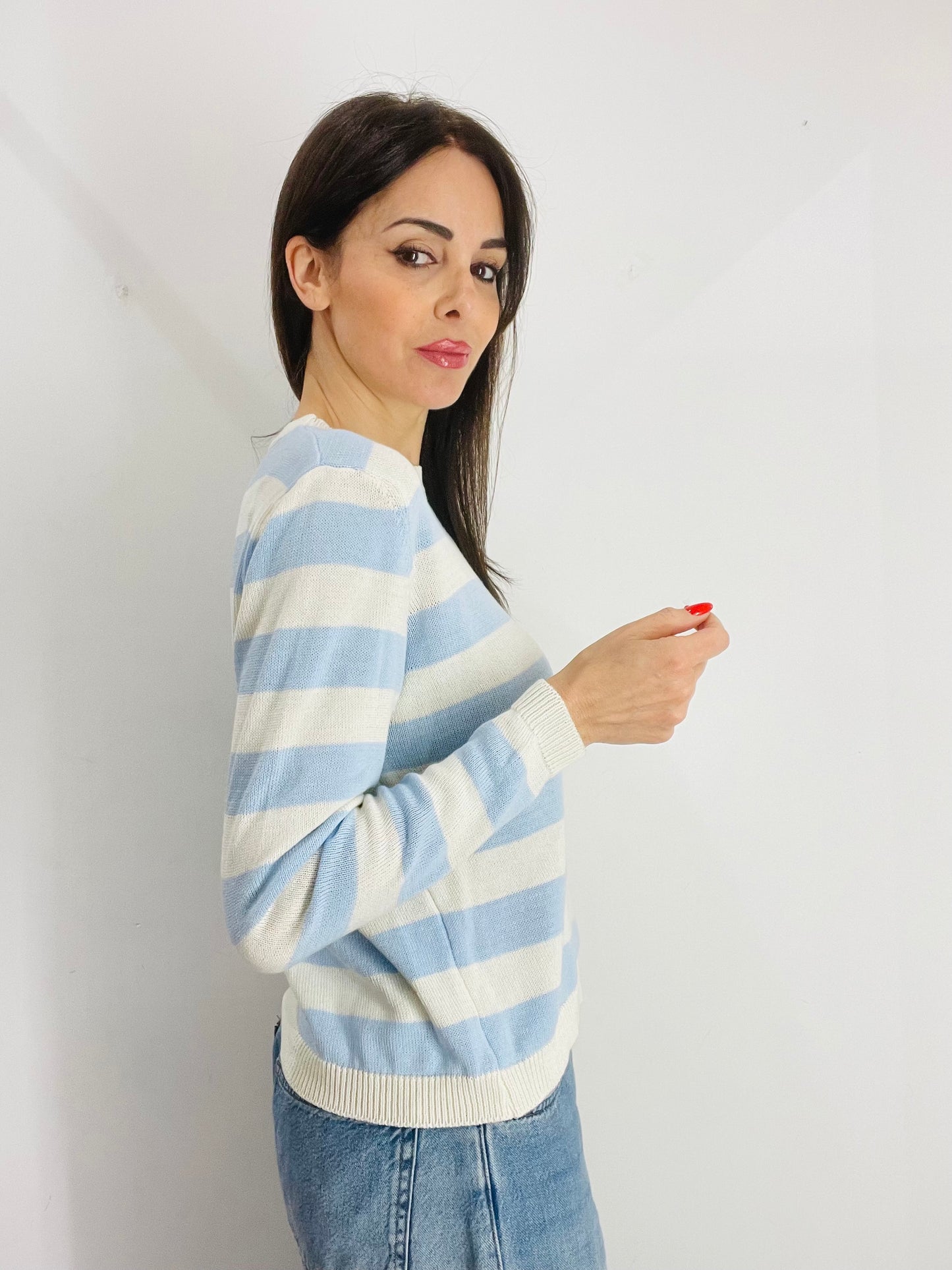 MAGLIA A RIGHE