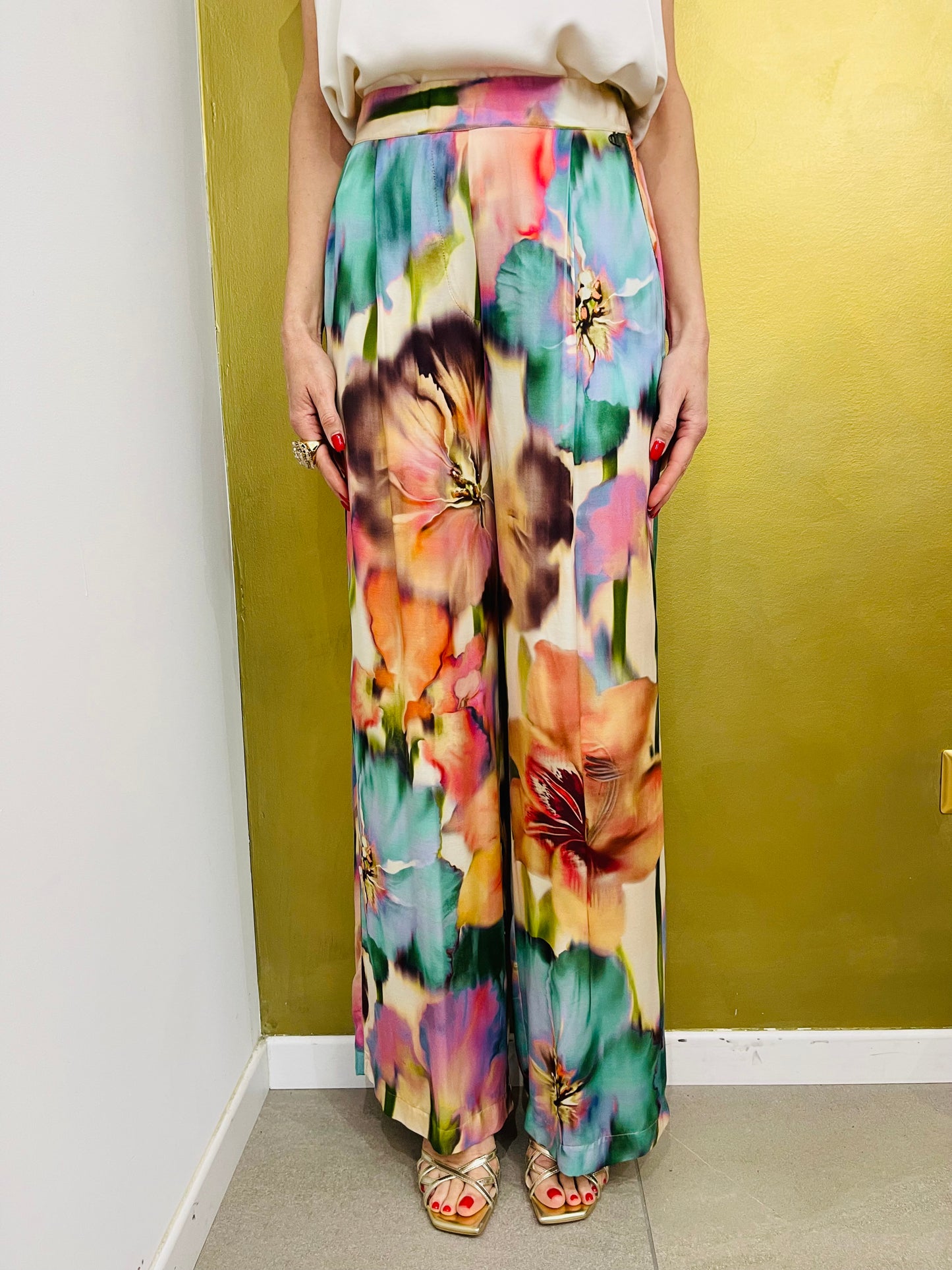 PANTALONE FANTASIA PALAZZO DIXIE