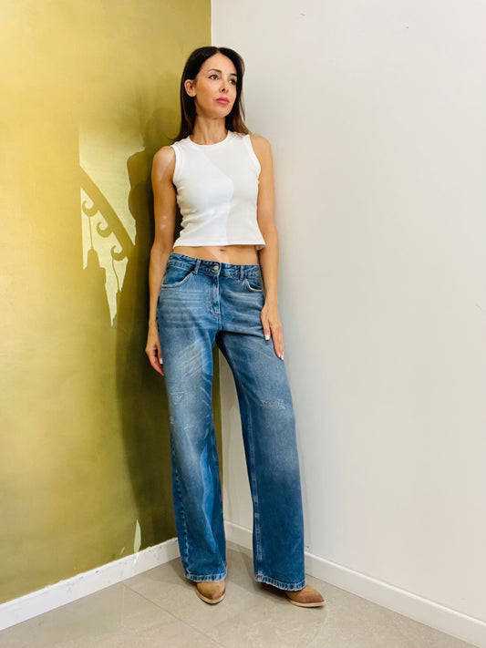 JEANS BOYFRIEND BLU