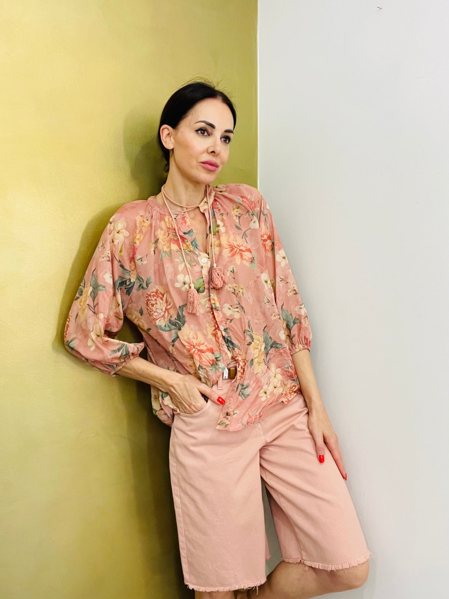 CAMICIA FANTASIA TENSIONE IN
