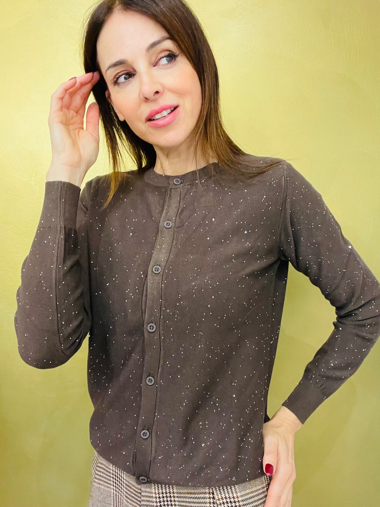 CARDIGAN MICROPAILLETTES