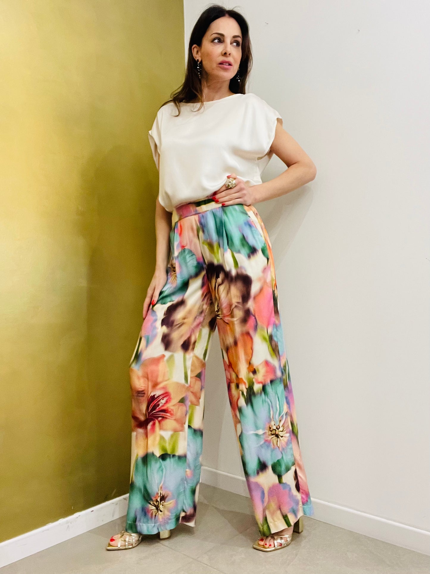 PANTALONE FANTASIA PALAZZO DIXIE