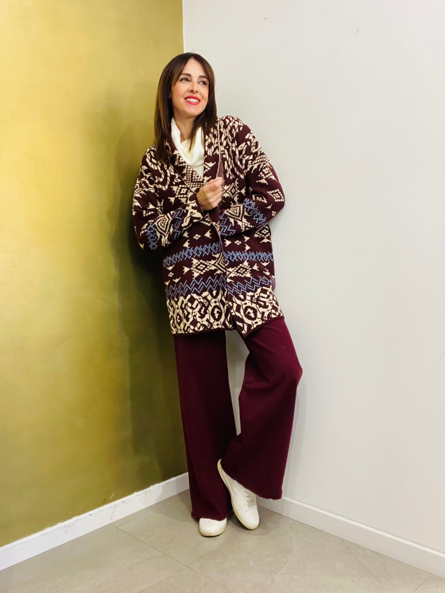 CARDIGAN LUNGO FANTASIA