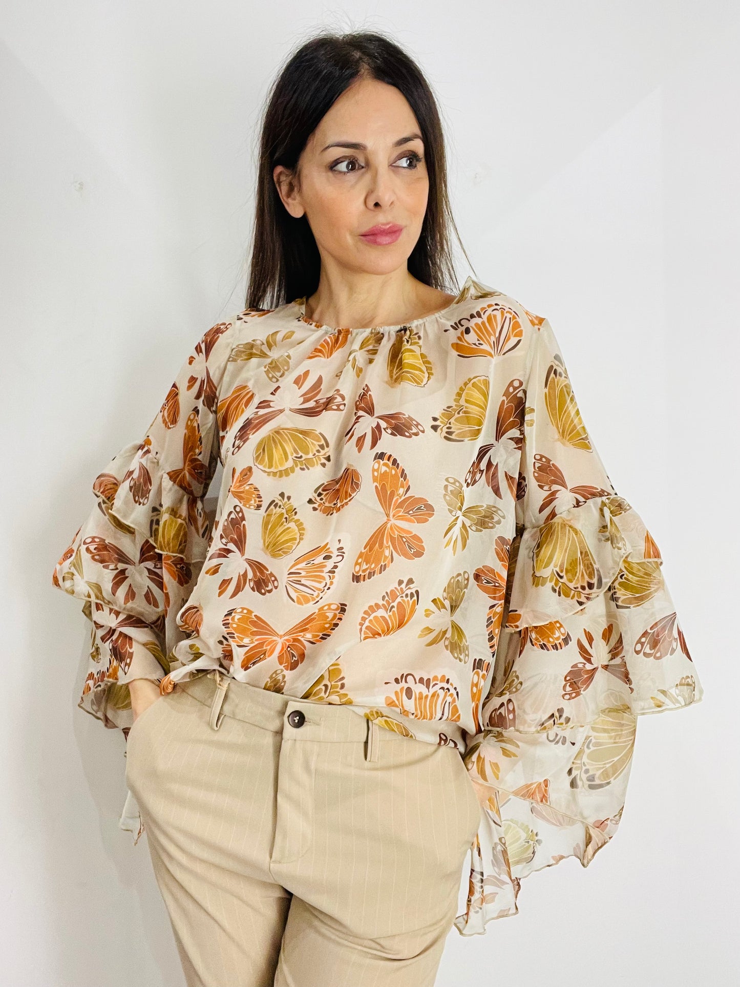 BLUSA FARFALLE