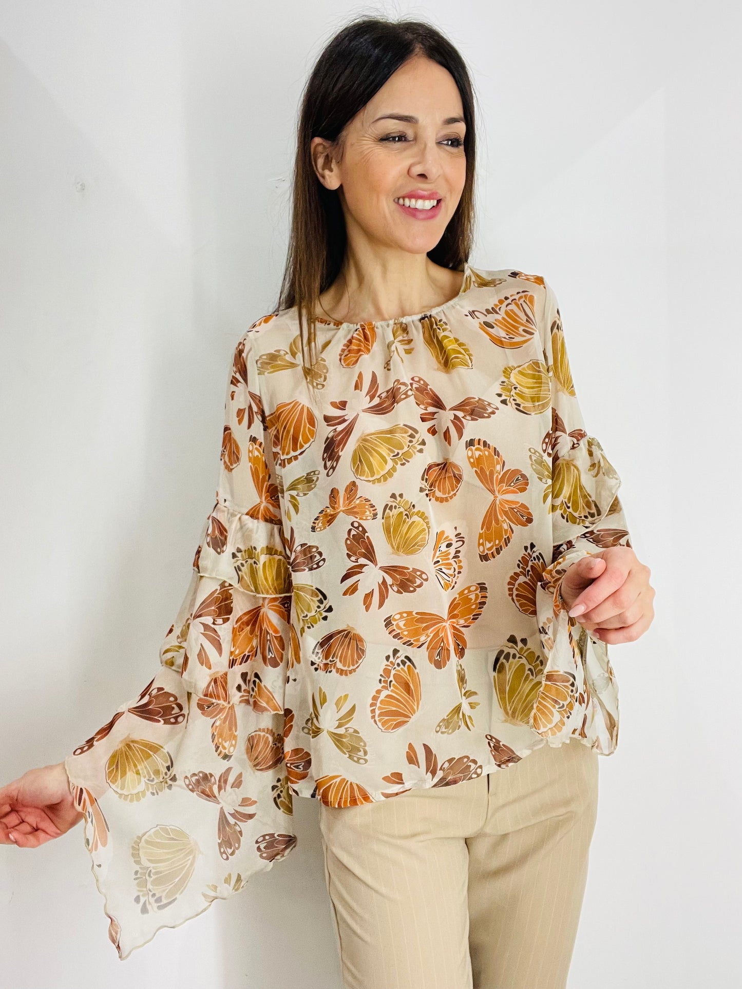 BLUSA FARFALLE