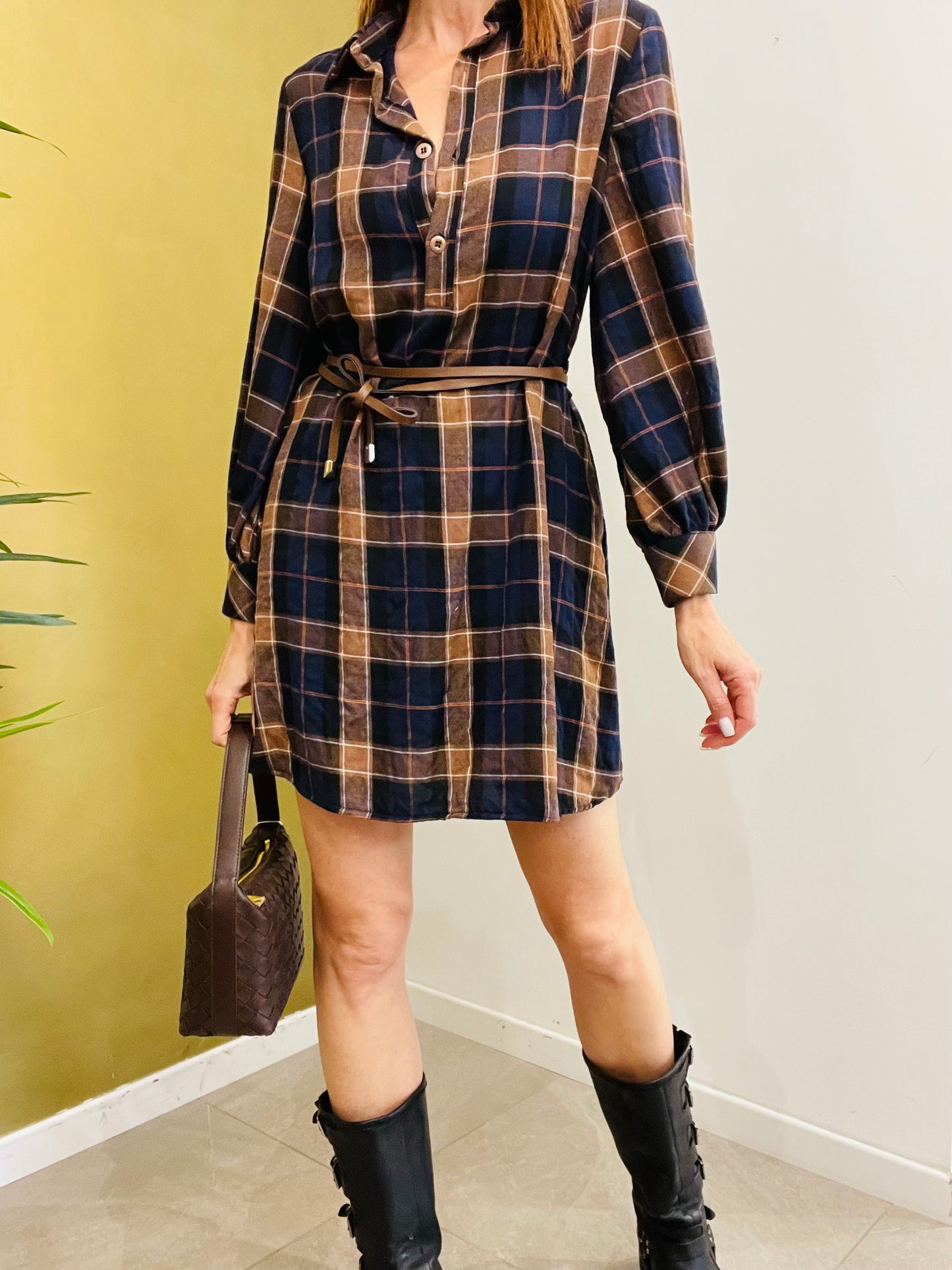ABITO CAMICIA QUADRI