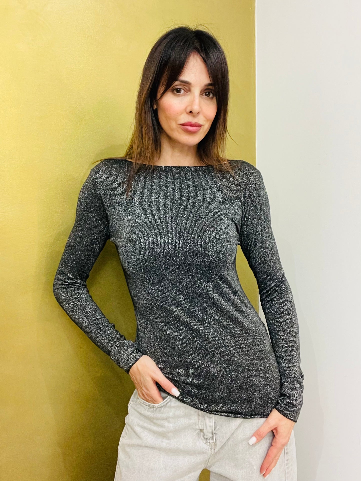 MAGLIA BARCHETTA LUREX