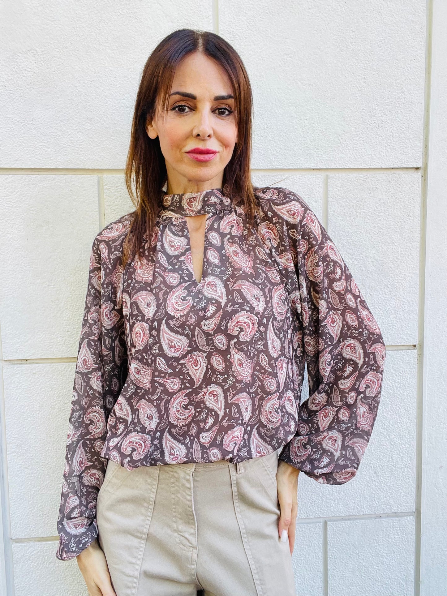 CAMICIA FANTASIA CACHEMIRE