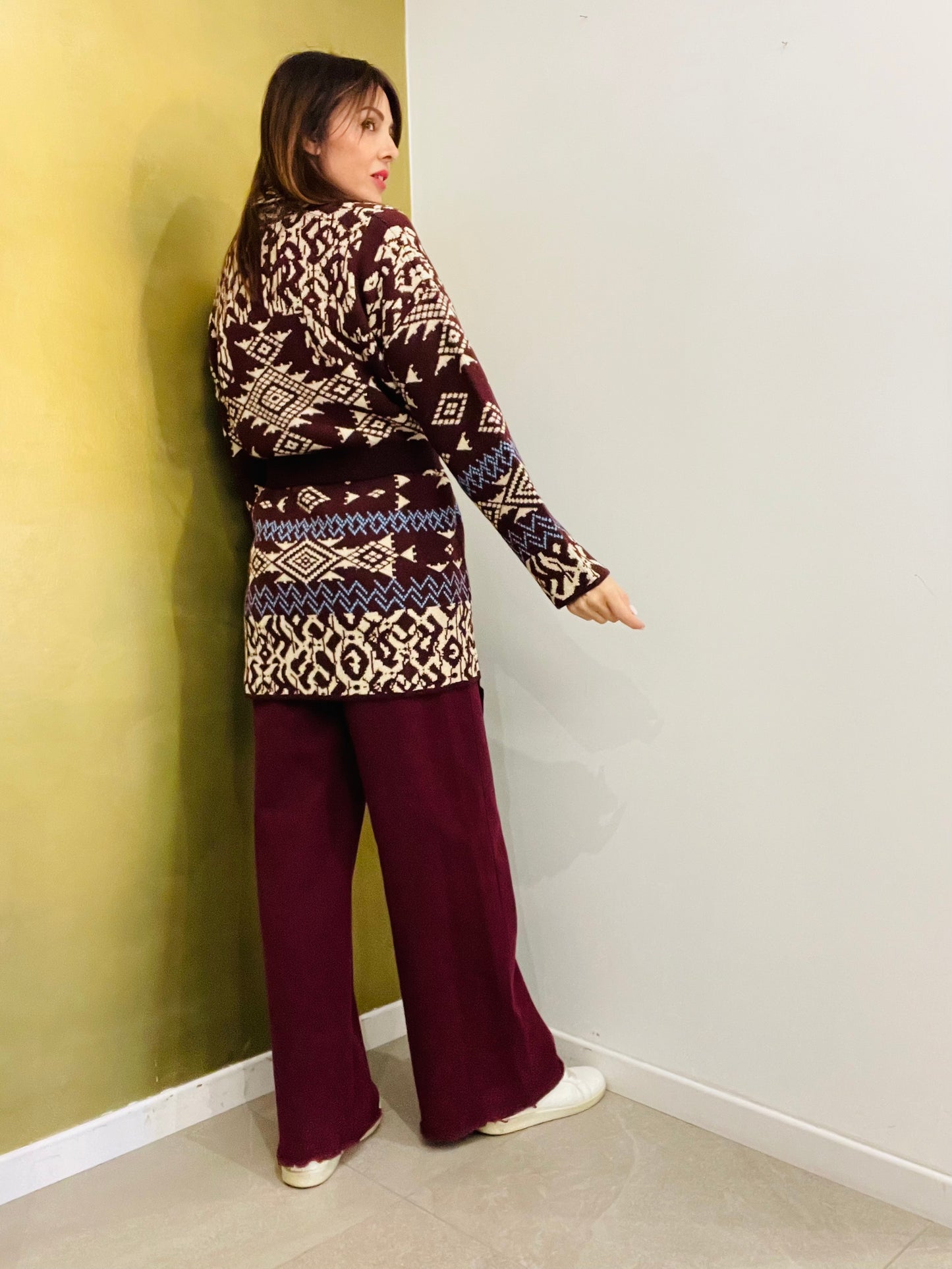 CARDIGAN LUNGO FANTASIA