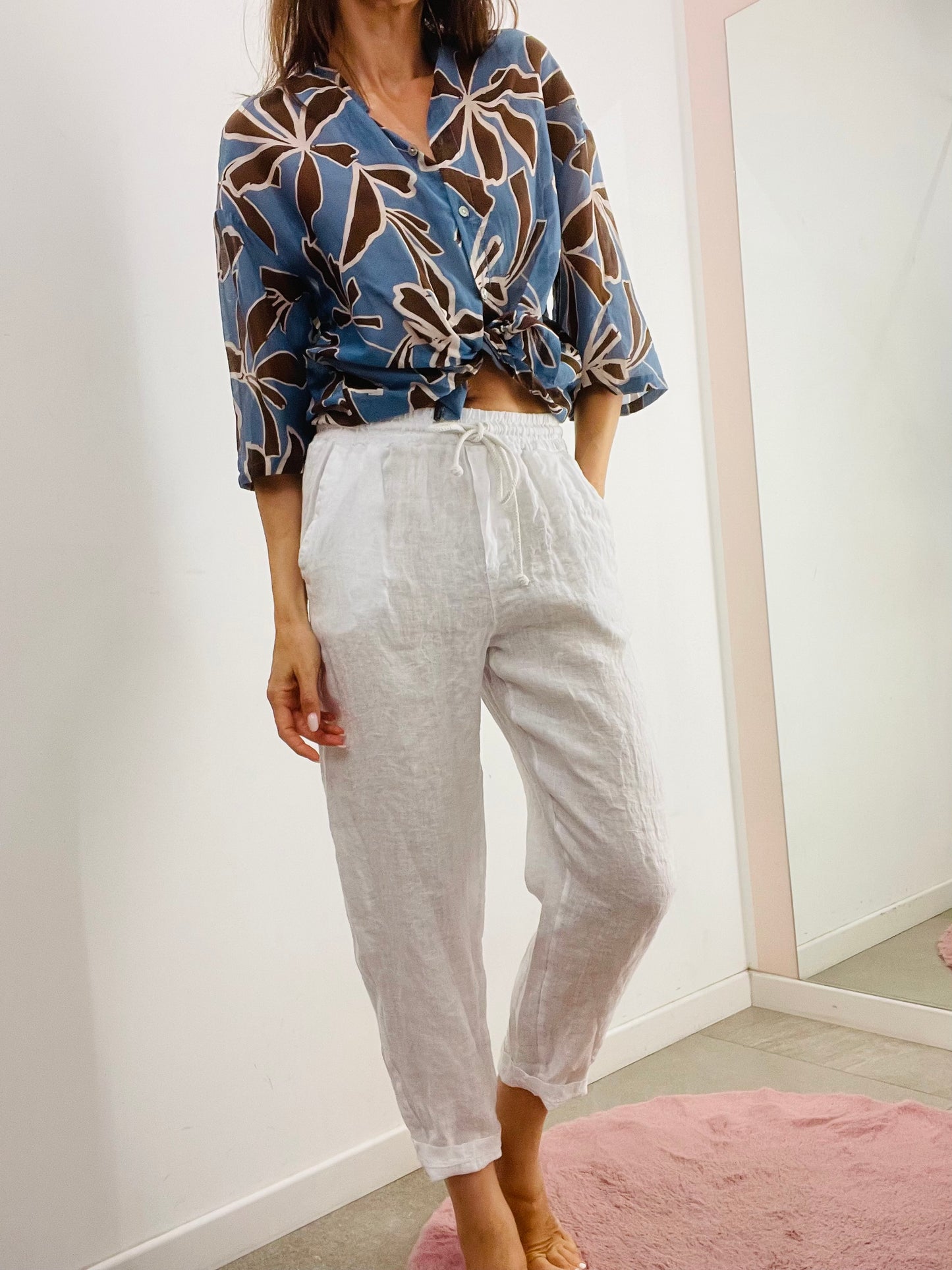 PANTALONE CHINO LINO