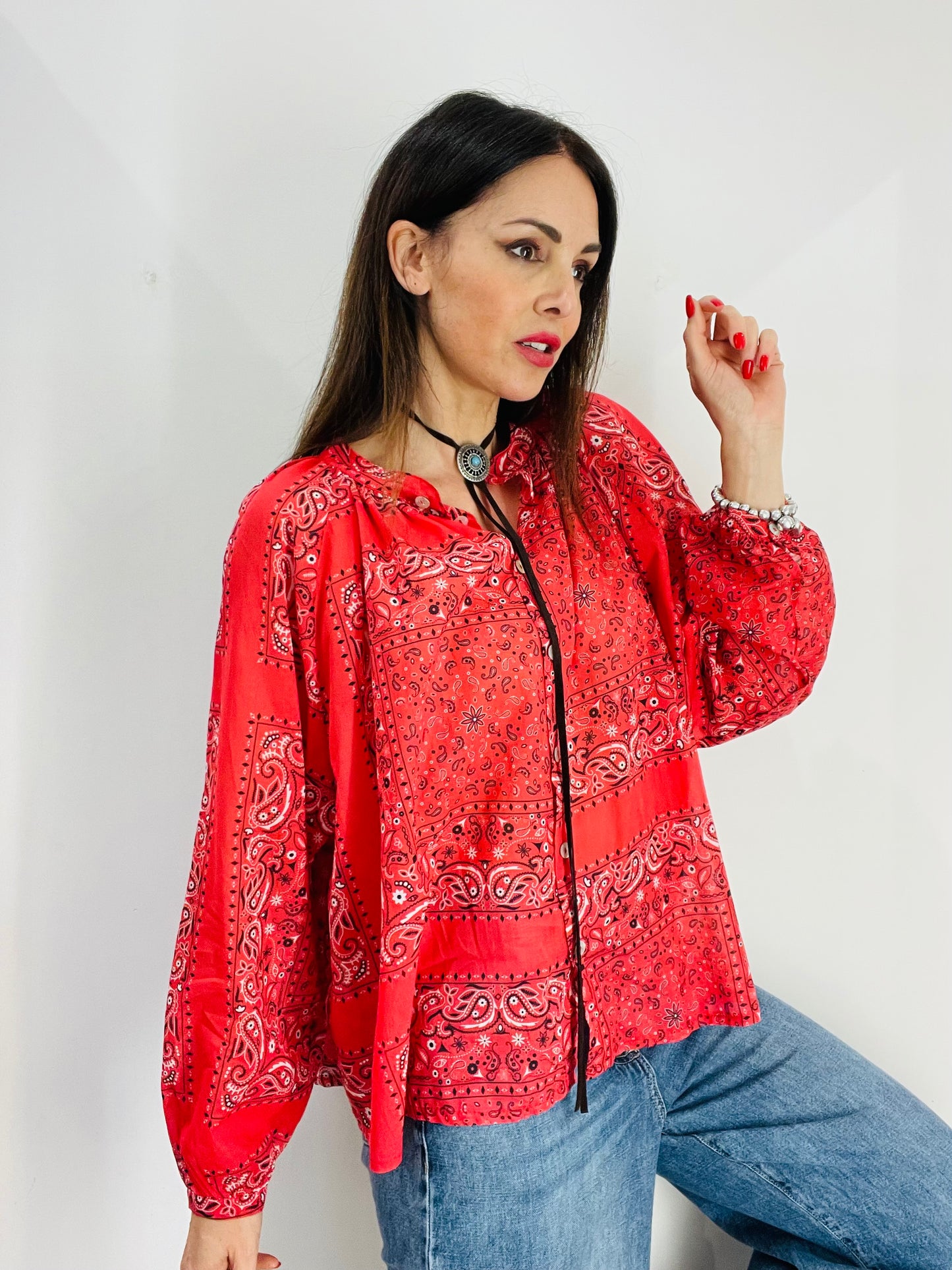 CAMICIA BANDANA